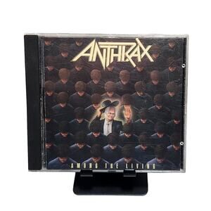 Anthrax Among The Living Tested Vintage CD (Island Records, 1987) Pre-owned